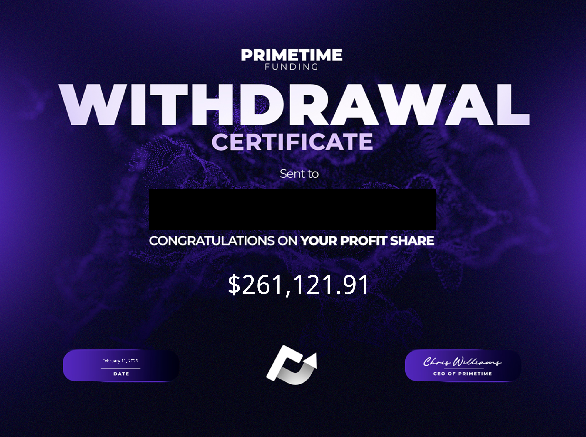 $470K Prop Firm Payout